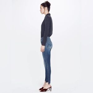 MOTHER The Looker Skinny Ankle Step Fray Can't Leave it Alone Wash NWT